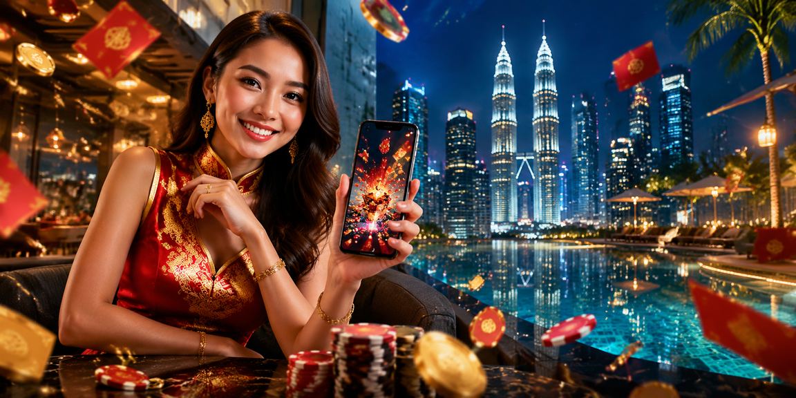 Sampul merah bonus gaya Melayu di Kuala Lumpur untuk promosi pertaruhan sukan 1076