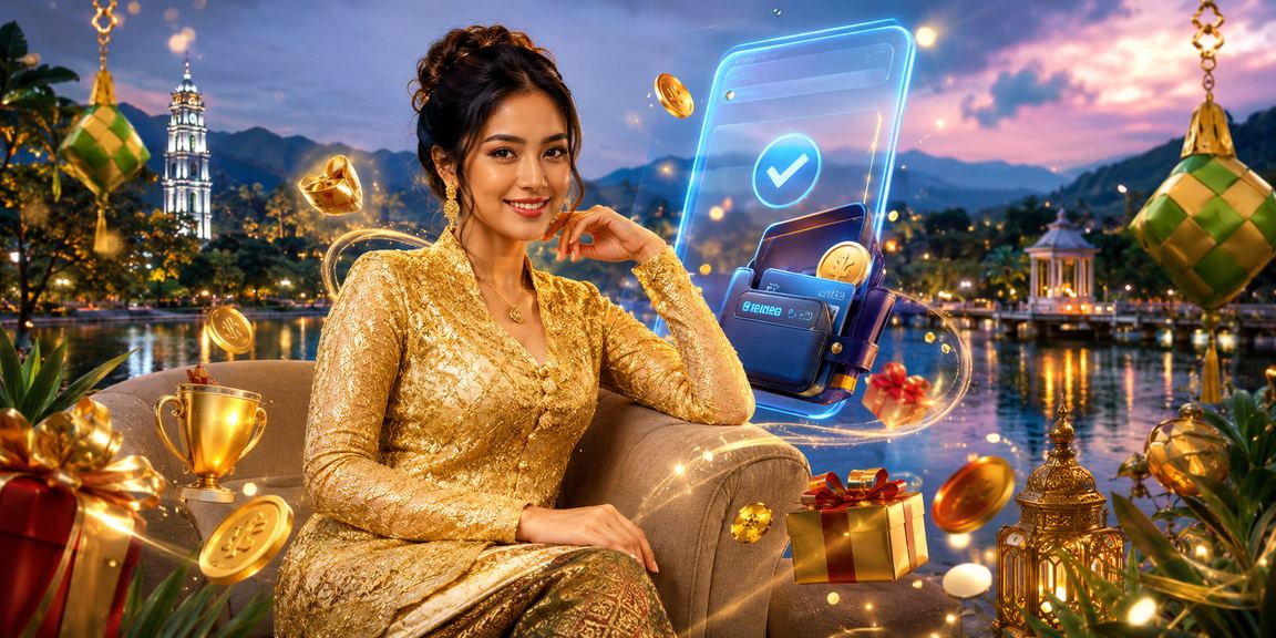 Suasana pertaruhan bertanggungjawab bergaya kebaya Malaysia menggambarkan komitmen platform 1076